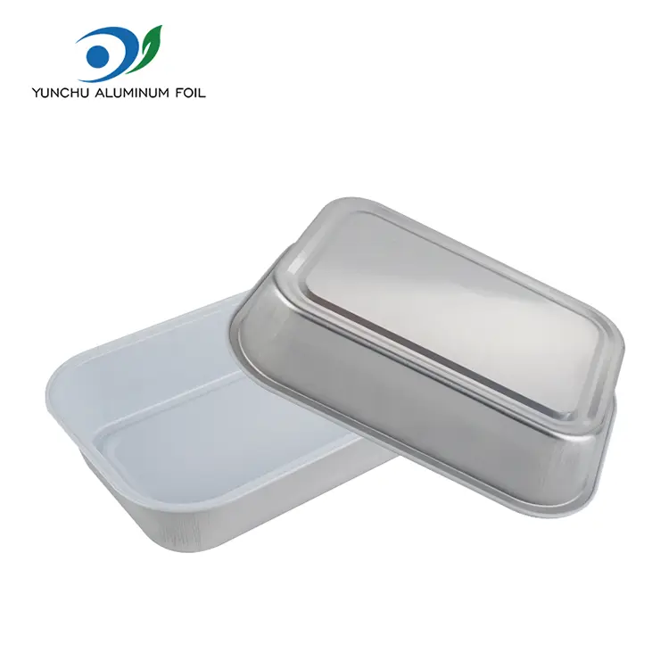 주름이없는 케이터링 항공 알루미늄 호일 용기