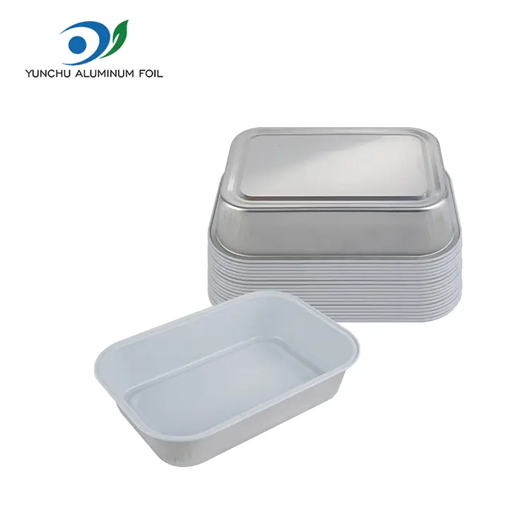주름이없는 케이터링 항공 알루미늄 호일 용기
