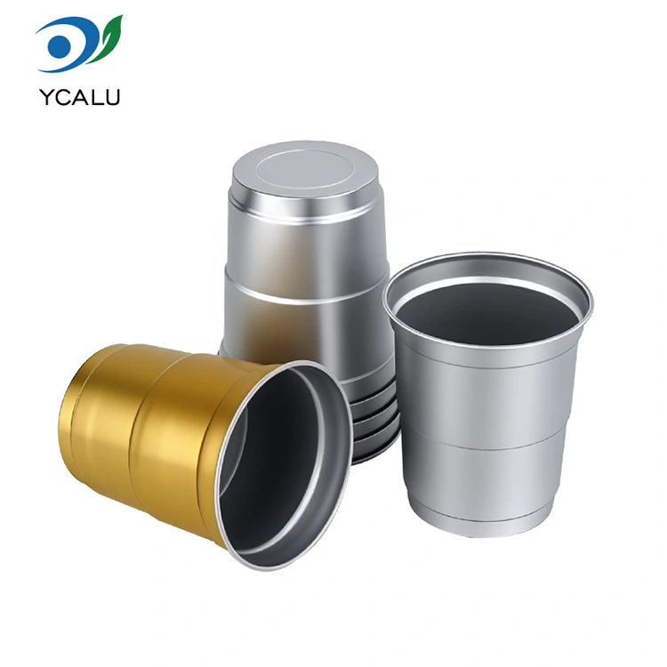 9oz 일회용 알루미늄 차가운 음료 알루미늄 음료 컵