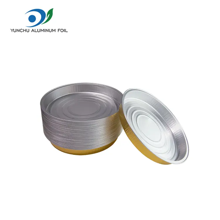 일회용 베이킹 라운드 알루미늄 호일 용기