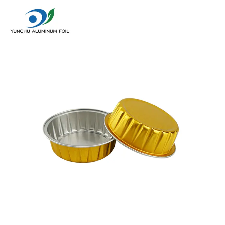 일회용 라운드 로스트 스무드 월 알루미늄 호일 컨테이너