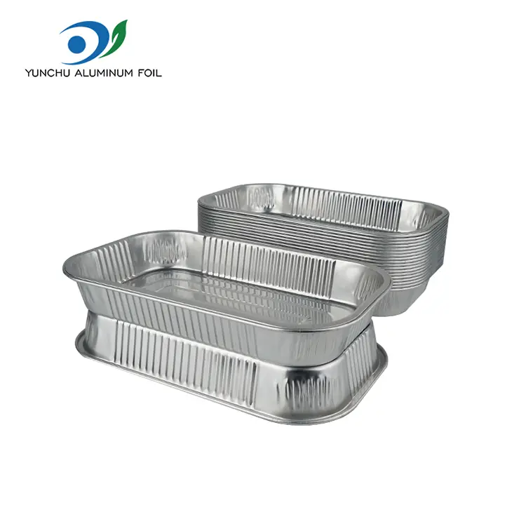 일회용 테이크 아웃 도시락 알루미늄 호일 컨테이너