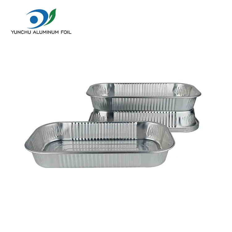 일회용 테이크 아웃 도시락 알루미늄 호일 컨테이너