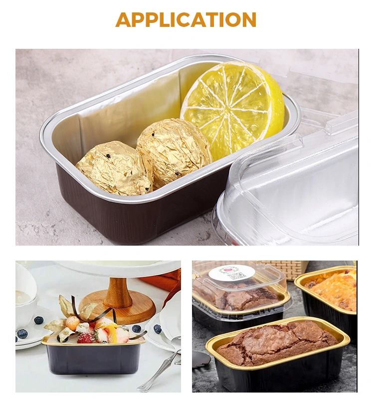 Disposable pizza pan packaged round Aluminum Foil Containers 