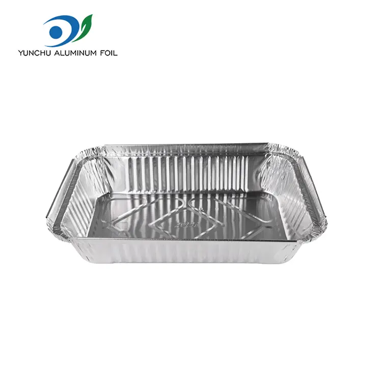 Air Fryer Silver Aluminum Foil Containers
