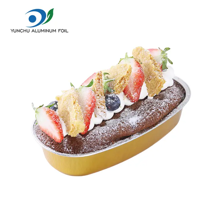 타원형 색상 Smoothwall 알루미늄 호일 용기