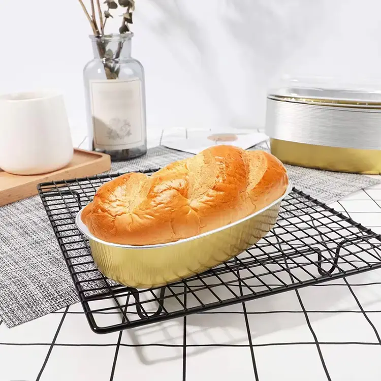 타원형 색상 Smoothwall 알루미늄 호일 용기