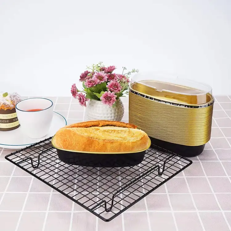 타원형 색상 Smoothwall 알루미늄 호일 용기