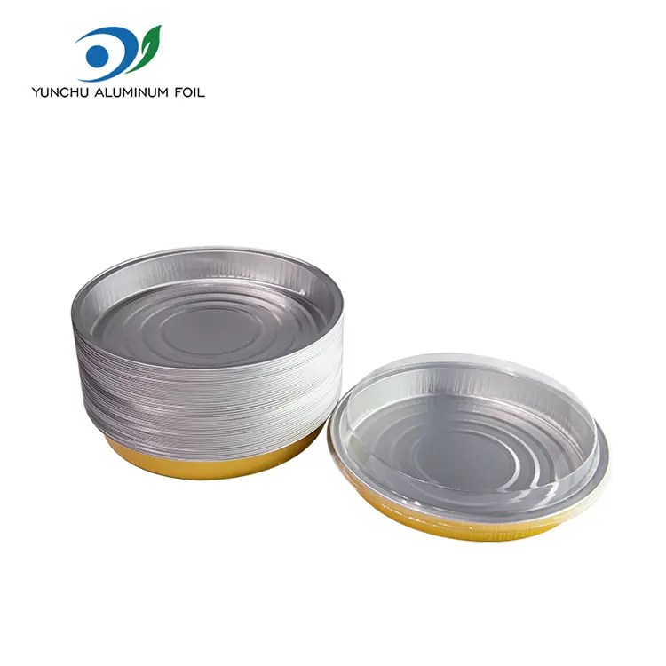 피자 플레이트 베이킹 시트 라운드 알루미늄 호일 용기