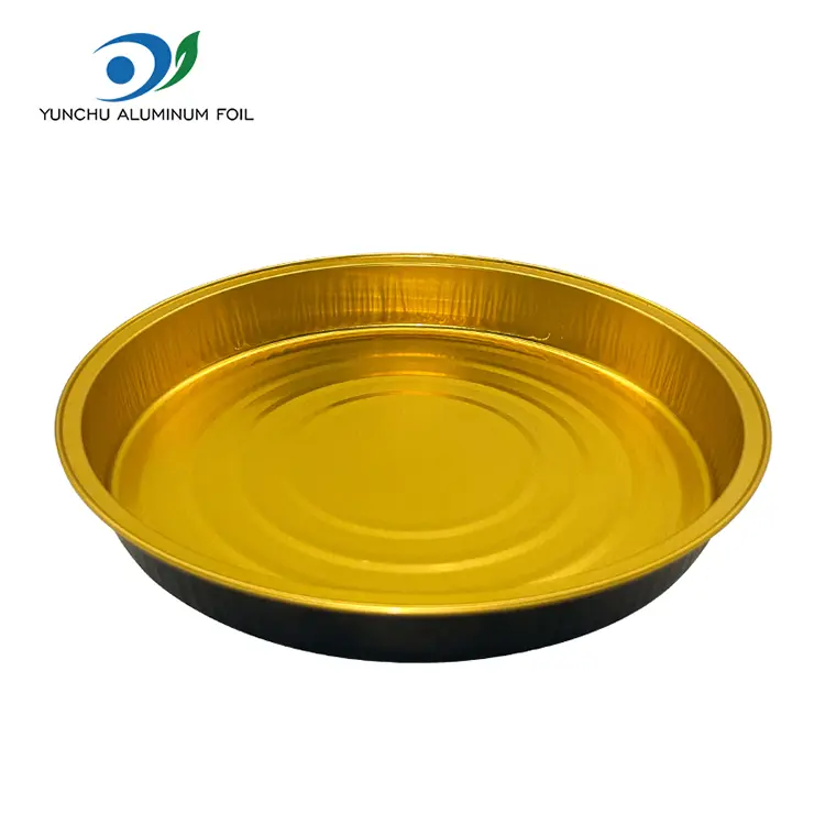 피자 플레이트 베이킹 시트 라운드 알루미늄 호일 용기