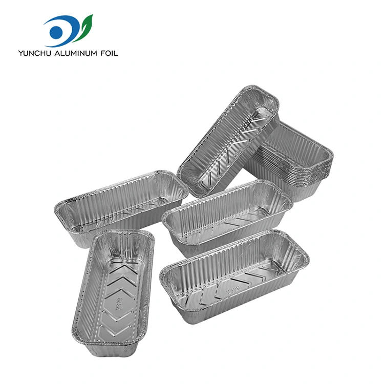 직사각형 빵 트레이 베이킹 시트은 알루미늄 호일 용기 직사각형 빵 트레이 베이킹 시트은 알루미늄 호일 용기