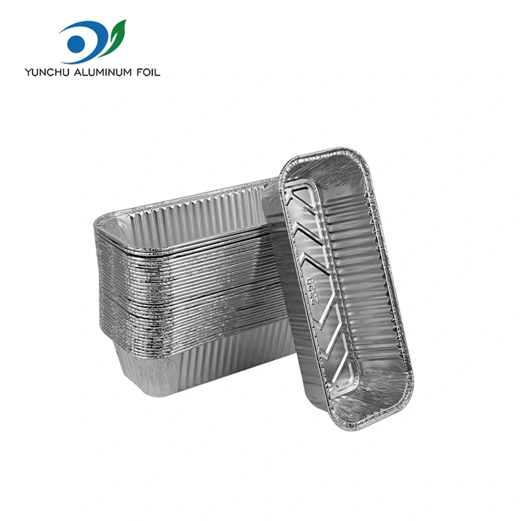 직사각형 빵 트레이 베이킹 시트은 알루미늄 호일 용기