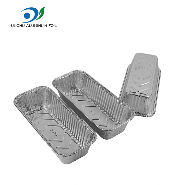 직사각형 빵 트레이 베이킹 시트은 알루미늄 호일 용기