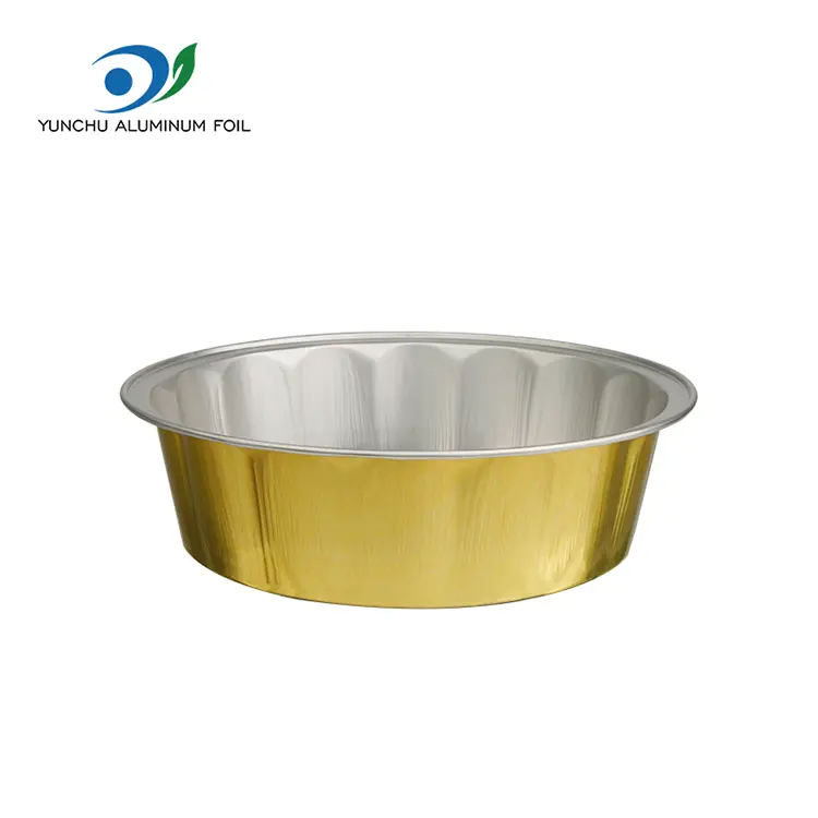 저항성 베이킹 스무드 월 알루미늄 호일 용기 저항성 베이킹 스무드 월 알루미늄 호일 용기
