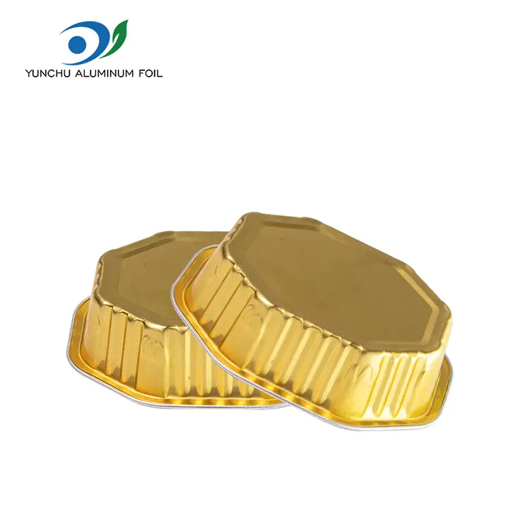 특수 모양의 케이크 컵 Smoothwall 알루미늄 호일 용기