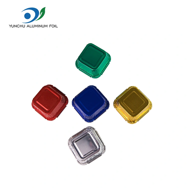 사각형 베이킹 오븐은 알루미늄 호일 용기